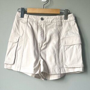 Twik Cargo Shorts in Beige size Small